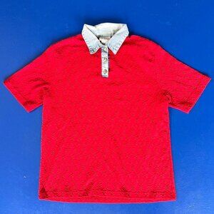 VINTAGE 80s TWEE KORET TEXTURED JEAN COLLAR SHIRT⭐️